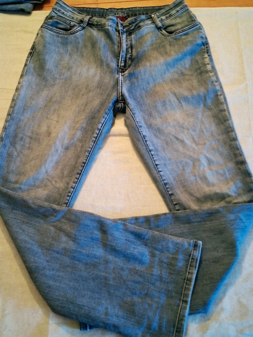 Desi Light Wash Blue Jeans W14 L33 Good Used Condition